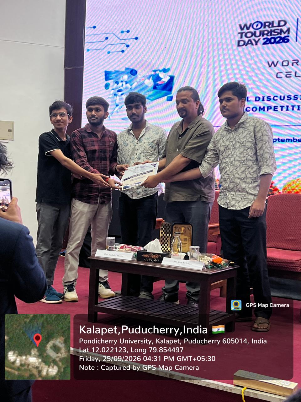 Stage Felicitation Ceremony