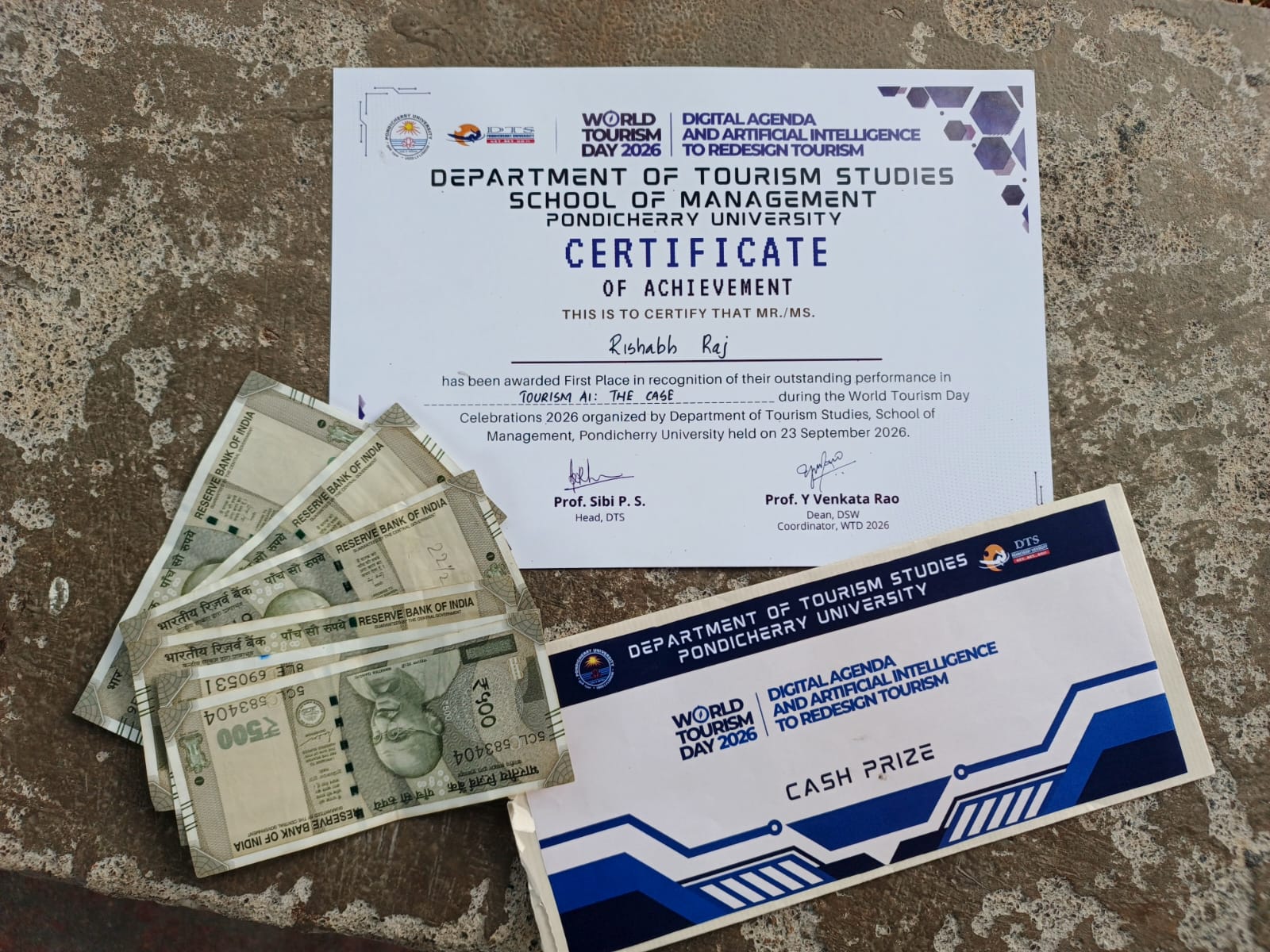 Tourism AI Certificate & Cash Prize